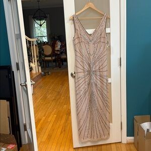 Elegant Sequin Embellished Dress perfect holidays NWT